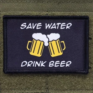 Toppa birra bevanda tazze meme tattiche morali bandiera USA gancio e anello 3x2 - Foto 1 di 8