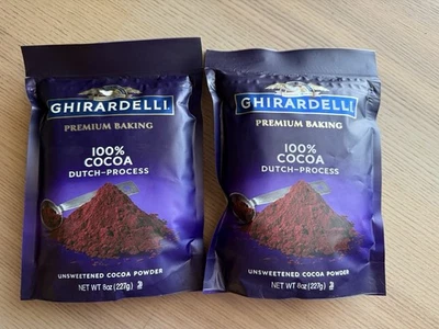 Chocolate para hornear Ghirardelli Premium proceso holandés Foto 1 de 2