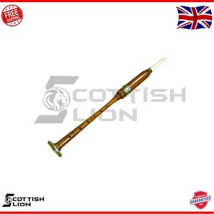Palisander Übungspfifferling mit natürlichem Finish und Silbermontierungen - Bild 1 von 2