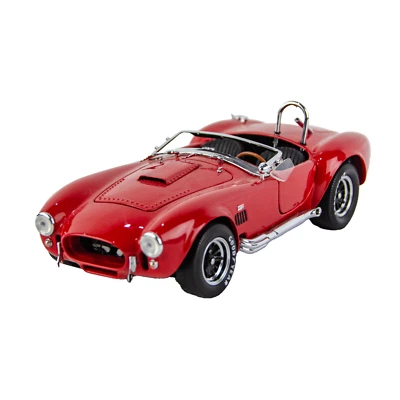 Rare Franklin Mint 1:24 Scale 1966 RED Shelby Cobra 427 S/C Diecast Model Car - Image 1 of 4