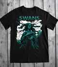  T-Shirt Swans Band Tour schwere Baumwolle schwarz für Männer Frauen alle Größen J759