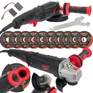 SMERIGLIATRICE FLEX ANGOLARE ELETTRICA 1500W REGOLAZIONE VELOCITA' 10 DISCHI 125 - Imagen 1 de 11