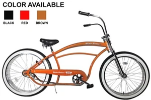 Royal 26" Single Speed Cruiser Bike with Coaster brake Triple Triple Tree Fork - Picture 1 of 22