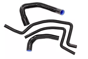 For Jeep Wrangler TJ 4.0L 1997-2001 Radiator Silicone Heater Hose Kit Black - Bild 1 von 7