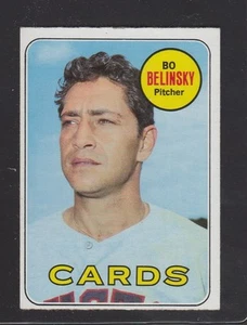 1969 TOPPS BASEBALL # 366 BO BELINSKY NRMT INV A2637 - Picture 1 of 2