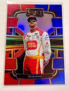 Jeb Burton Mint 2024 Panini Select Racing Grandstand Red & Blue Prizm #30/249 - Picture 1 of 1