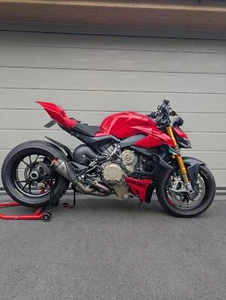 2023 DUCATI STREETFIGHTER V4S FULL ARROW EXHAUST OFT TABLET MASSIVE SPEC BIKE - Picture 1 of 17