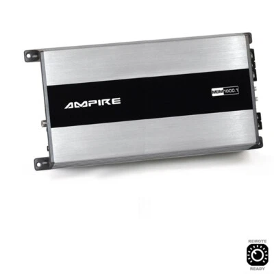 AMPIRE MBM1000.1-2G Endstufe, 1x 1000 Watt, Class D mit Basspegelregler - Bild 1 von 4