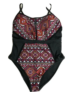 Beach Betty.Miracle Brands Large Swimsuit Slimming Control Adjustable Straps New - Picture 1 of 7