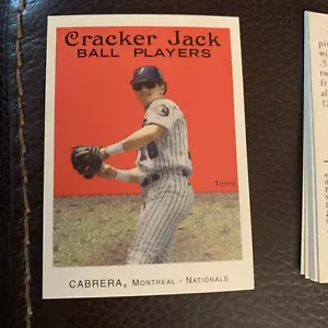 2004 Topps Cracker Jack #61 Orlando Cabrera - FREE SHIPPING - Picture 1 of 2