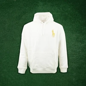 Polo Ralph Lauren Big Pony Fleece Hoodie (White) 710917991001 - Picture 1 of 4
