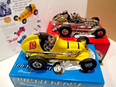 Two vintage Nylint tether midget race cars. Toys, line control, Mint - Image 1 of 4