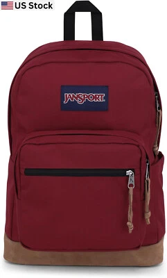 Mochila JanSport Right Pack Claret - Mochila duradera con funda para portátil de 15" Foto 1 de 4