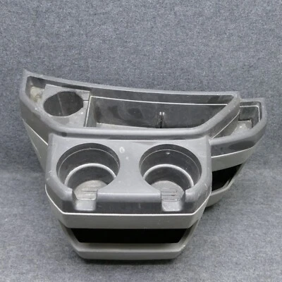 Ford E150 E250 2003-2014 consola central delantera portavasos caseta para perros CE gris 73984 Foto 1 de 4