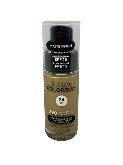 Revlon Foundation Rich Maple Colorstay SPF 15 24hrs 30ml - Image 1 of 1