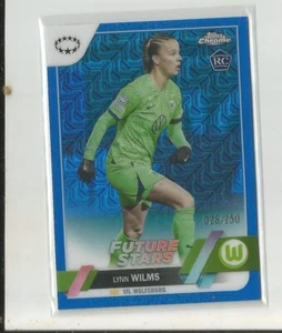 2022-23 Cromo UEFA Women's Champions League LYNN WILMS Blu Mojo 026/250 - Foto 1 di 1