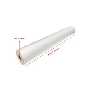 24,8"x656' Glänzende PVC Heißlaminierfolie Rolle Transparent Feuchtigkeitsbeständige Folie - Bild 1 von 4