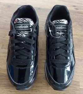 Zapatillas Reebok Niñas Estampado Cebra Negro Charol Niños 12 - Imagen 1 de 11