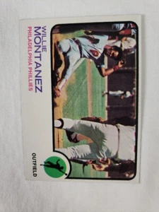 1973 Topps 97 Willie Montanez Philadelphia Phillies Baseballkarte - Bild 1 von 6
