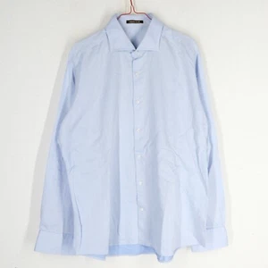 Camicia Roberto Cavalli Taglia 43 Uomo Logo Comodo Cotone Pratico Tinta Unita - Foto 1 di 6