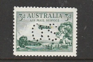 1929 3d AIRMAIL TYPE A O.S. "MINT UNHINGED" BW 134 BA $125.00 SCARCE! - Picture 1 of 2