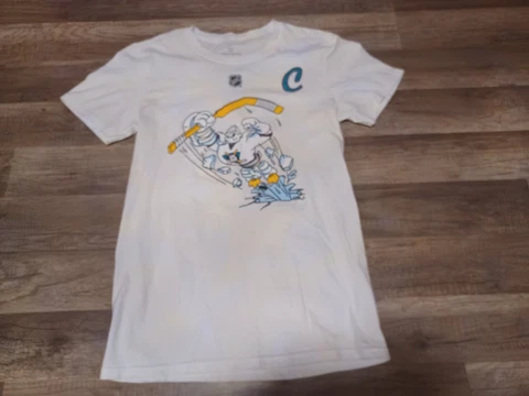 Fanatics NHL Anaheim Mighty Ducks Ryan Getzlaf Captain Unisex T-Shirt Size Small Cover