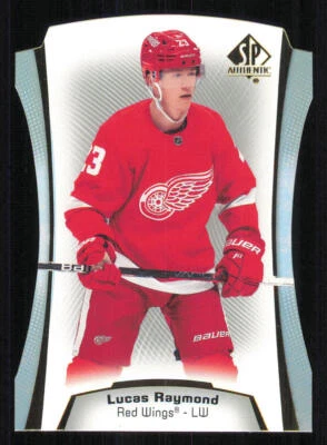 2021-22 SP Authentic Die Cuts #DC2 Lucas Raymond - Image 1 of 2