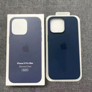 For Apple Original Silicone Case with MagSafe iPhone 15 Pro 15 Plus 15 Pro Max - Picture 1 of 15