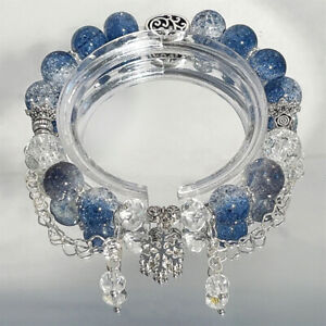 Exquisite Tassel Beaded Bracelet Retro Light Luxury Snowflake Bracelets Jewelr s