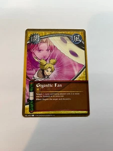 Juego de cartas coleccionables Naruto: Gigantic Fan us015 raro casi nuevo - Imagen 1 de 2