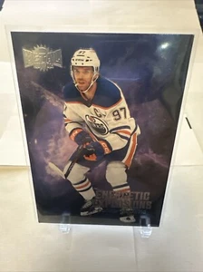 2023-24 SkyBox Metal Universe Energetic Explosions Connor McDavid #EE-1 Edmonton - Picture 1 of 4