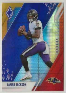 2021 Panini Phoenix Fireburst Lamar Jackson #7 Ravens - Picture 1 of 2
