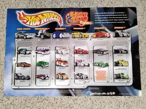 2x Hot Wheels 2003/2004 Hot 100 Promo Poster - Very Cool Poster!! NEW OLD STOCK - Picture 1 of 4