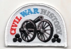 CIVIL WAR HISTORY Iron On Patch History - Picture 1 of 1