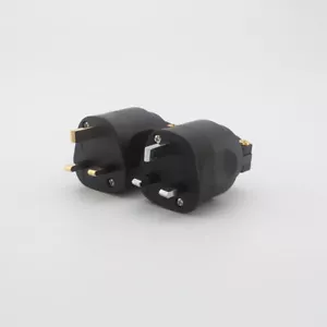 2 pz HiFi Audio Gold/Rodio UK 13A connettore fusibile spina di alimentazione cavo di alimentazione - Foto 1 di 17