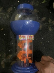 Vintage Chuck E. Cheese’s Galaxy Gumball Machine Dispenser Blue 10 in x 5 in - Picture 1 of 6