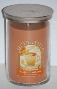 "Vanilla Chai Latte" 20oz. Yankee Candle Scented Tumbler Candle - Picture 1 of 10