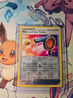 Wait and See Turbo 158/189 Swsh10: Astral Radiance Reverse Holo - Image 1 of 4