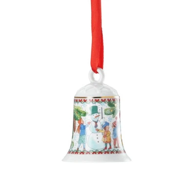 Hutschenreuther Jahresartikel Weihnachten 2025 Porzellanglocke 7 cm - Bild 1 von 3