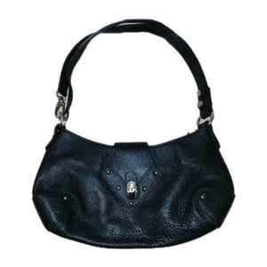 Valentina Italian Leather Handbag Purse Pebbled Soft Genuine Leather Crossbody  - Picture 1 of 22