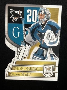 04-05 Pacific Crown Royale Hockey 87 Evgeni Nabokov - Picture 1 of 2