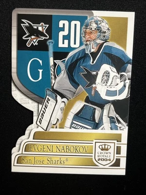 04-05 Pacific Crown Royale Hockey 87 Evgeni Nabokov - Image 1 of 2