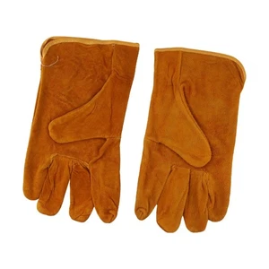 Guanti da Saldatura Affidabili in Pelle di Vacchetta Resistenti alla Fiamma e al - Picture 1 of 12