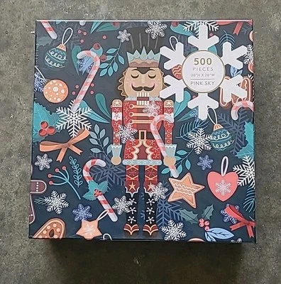 Puzzle Cascanueces Suite 500 Piezas de Pink Sky SELLADO 20" X 20" (GSHF2) Foto 1 de 4