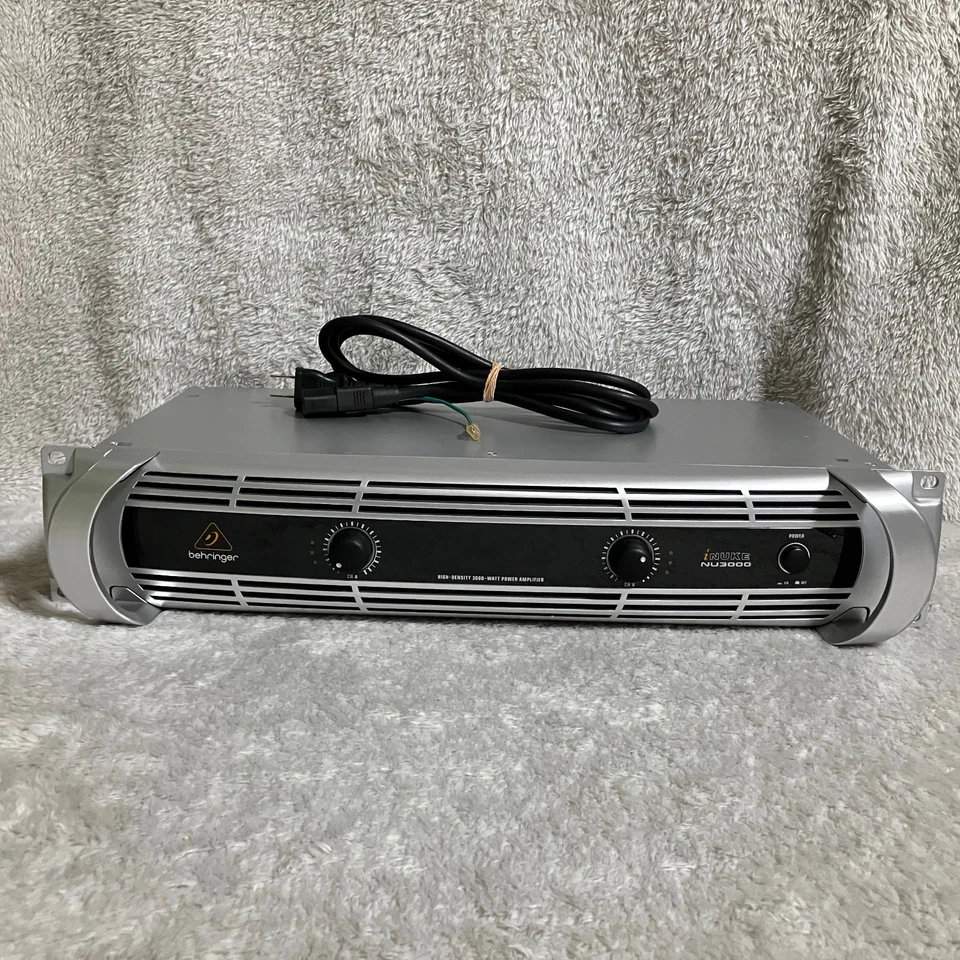 Behringer iNUKE NU3000 Rackmount | 3000W Stereo Power Amplifer - Image 1 of 4