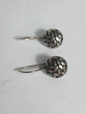 Silpada 925 Sterling Silver Drop Dangle Earrings Fashion Fine Jewelry Floral 4g - Image 1 of 4