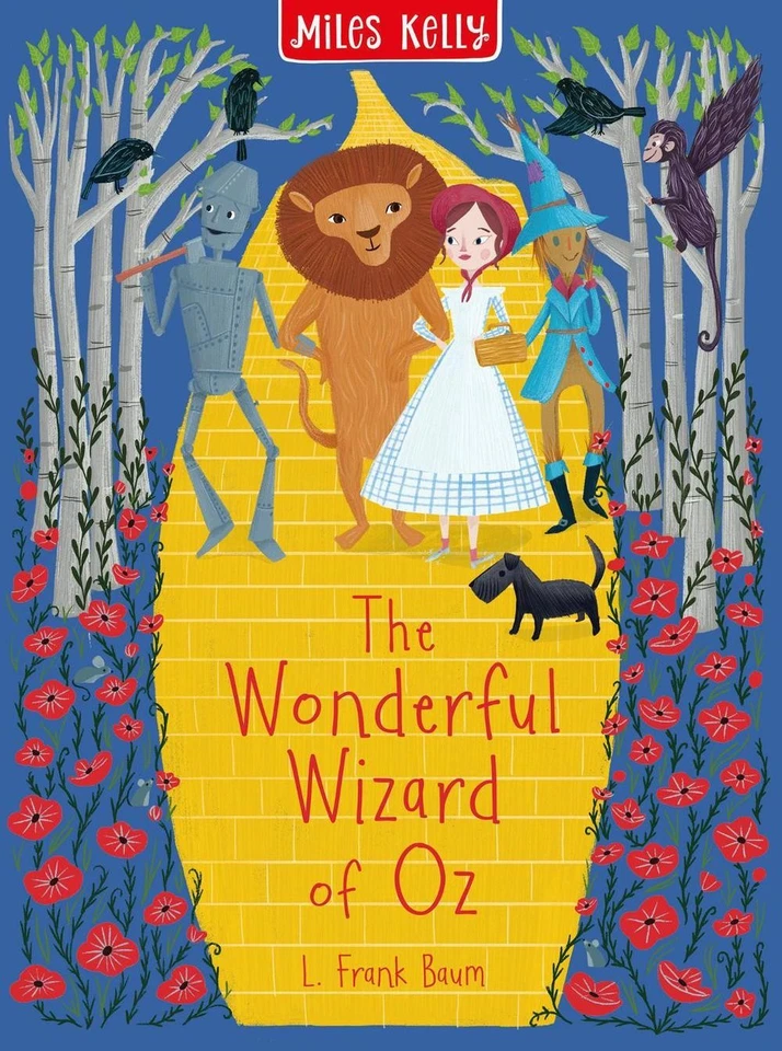 The Wonderful Wizard of Oz by L. Frank Baum (English) Hardcover Book - Image 1 of 1