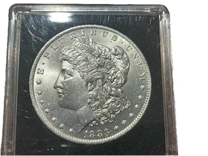 (Lot of 8) U.S. Rare Coins: 1883 Morgan Silver Dollar / 1963 Ben Franklin Half - Bild 1 von 15