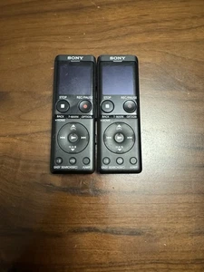 2x SONY ICD-UX570F Digital Voice Recorder ICD-UX570 FM Radio - Picture 1 of 1