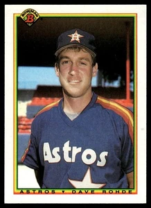 1990 Bowman #75 Dave Rohde - Picture 1 of 2